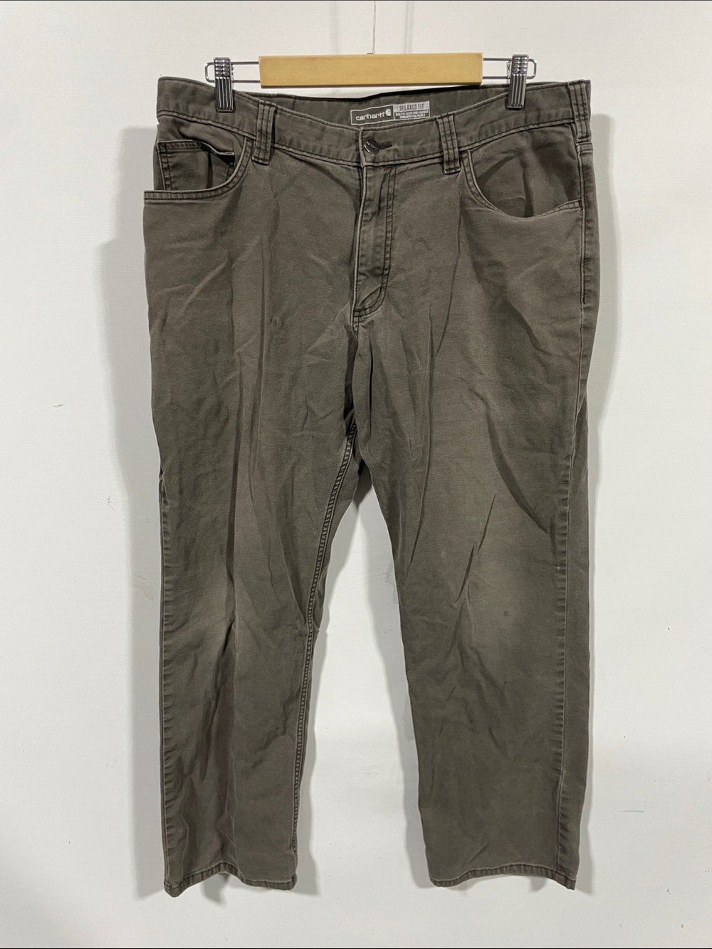 Carhartt Relaxed Fit Men’s Jeans Gray